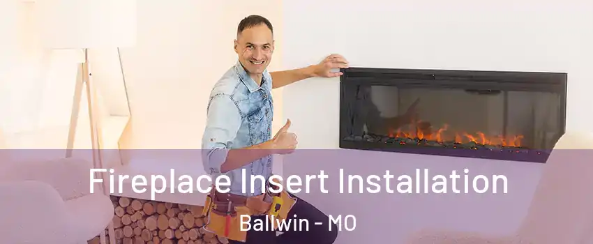  Fireplace Insert Installation Ballwin - MO