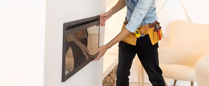 Metal Fireplace Installation in Ballwin, Missouri
