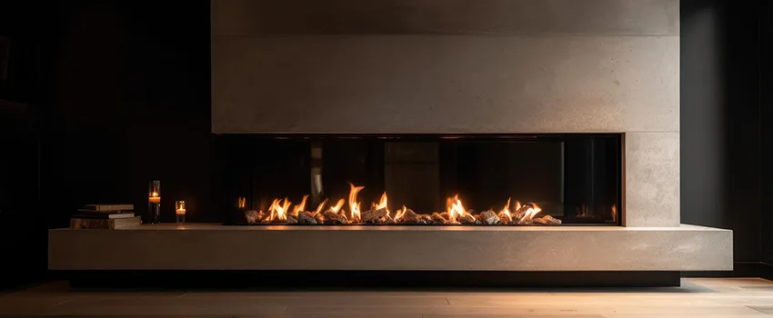 Gas Fireplace Ember Bed Design Services in Ballwin, Missouri