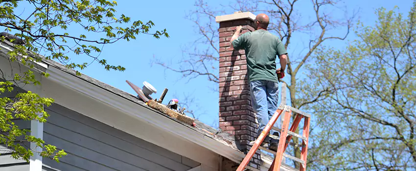 Vinyl and PVC Chimney Flashing Installation in Ballwin, MO
